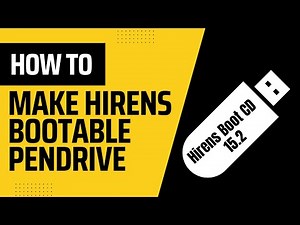 how to create hirens boot usb using rufus