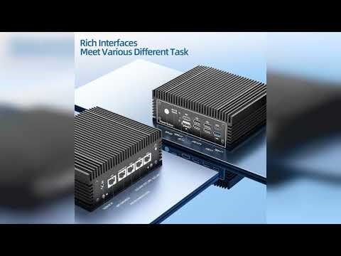 Review: Fanless N100 Mini PC Micro Firewall Appliance, 4 * 2.5Gbe i225 LAN Ports Power Over Et...