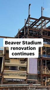 The renovation project on the west side of Penn State’s Beaver Stadium continues on Jan. 23. The $700 million, multi-phase renovation of Beaver Stadium, modernizing its west side with new premium seating, club areas, widened concourses, improved accessibility and tech upgrades is aiming for completion by the fall of 2027. | Penn State Football on PennLive