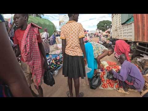 RURAL VILLAGE MARKET IN AFRICA 🌍 UGANDA🇺🇬
