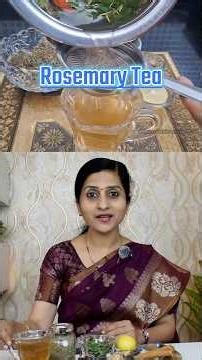 Amazing 5 Benefits of Rosemary Tea | How to make tea/ Different uses of Rosemary #recipe