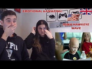 British Couple Reacts to The Emotional Iowa Hawkeyes Wave (Amazing College Football Tradition)