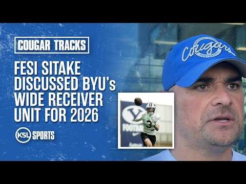 Fesi Sitake breaks down BYU football's wide receiver unit for 2026 season