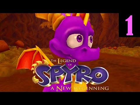 [PCSX2] The Legend of Spyro A New Beginning - Walkthrough Part 1 No Commentary (1080p 60FPS)