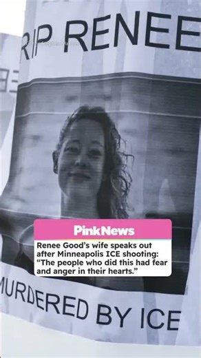 Becca Good, the wife of Renee Good - who was fatally shot by an ICE agent in Minneapolis on 7