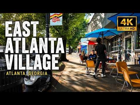 4KWitness📍 East Atlanta Village | Atlanta, Georgia4K • Real Sounds • No Commentary