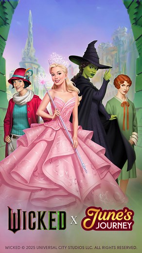 The Wicked Challenge has begun, Detectives! 💚🩷 June's Journey is celebrating Wicked, and the wonders of Oz are available to explore! This is your chance to collect limited-edition Wicked-themed decorations in events all month long. 🌟 On top of thrillifying events and giveaways, we have additional bonuses for you to win. With each task you achieve in our community and in your game, we will gift you additional in-game rewards. Check out junesjourney.com/wickedforgood for the full schedule of ev