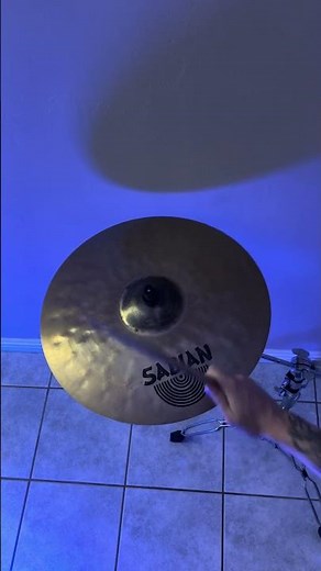 Sabian 20” HHX Evolution Ride Cymbal Prototype 2293g (Rare)
