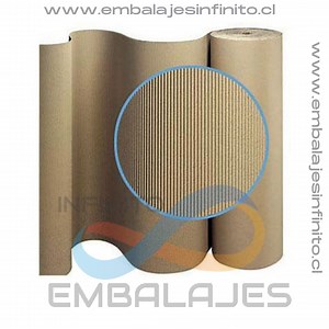 Cartón Corrugado Rollo 1.20MT. X 25 Kilos - Embalajes Infinito