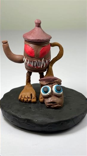 DIY EVIL Character: Evil Tung Tung Sahur Clay Sculpting | 🔥