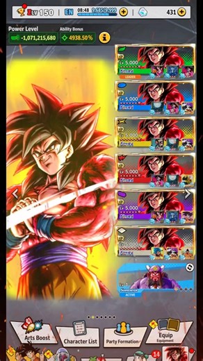 (INCOMING) NEW ZENKAI ULTRA SSJ4 GOKU!!! (DRAGON BALL LEGENDS) #DBLegends #DBL #FYP #foryou #DB