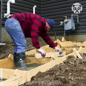 1.4M views · 5.3K reactions | The process of constructing a concrete stairway Partner: Take And Make | Awesome | Facebook