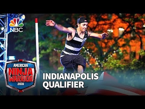 Lorin Ball at the Indianapolis Qualifier - American Ninja Warrior 2016