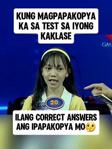 Kung magpapakopya ka sa test sa iyong kaklase, ilang correct answers ang ipapakopya mo🤔 #trendingreelsvideo #fypviral #fypviralシ #artist #fypシ゚ #adsonreels # | Imee Pinlac