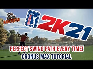 PGA TOUR 2K21 - PERFECTLY ACCURATE BACKSWING AND DOWNSWING [CRONUS MAX TUTURIAL]