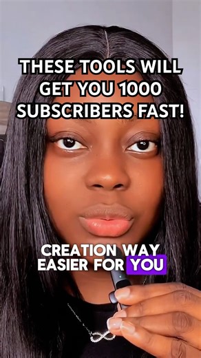 Get 1000 subscribers with these YouTube tools! #youtubetips #youtubegrowth #1000subscribers