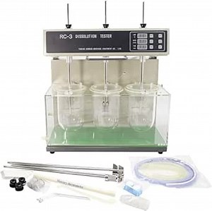 Dissolution Tester Tablet Dissolution Rate and Degree Detector Tablet Dissolution Machine with Speed Range 20 to 200 RPM For Detecting Velocity and Extent of Pharmic Dissolution from Tablet Cap