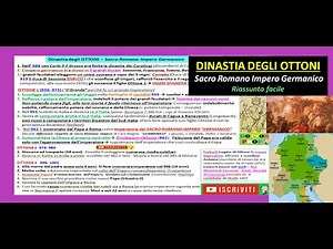 OTTONE DYNASTY + Holy Roman Empire (Germanic Empire) Easy Summary