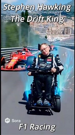 Stephen Hawking Shatters F1 World Record LIVE 🏁