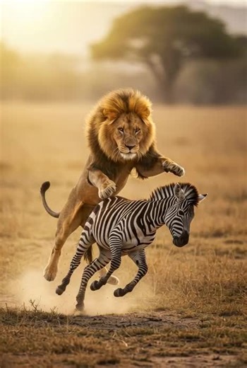 Lion vs Zebra: The Ultimate Showdown
