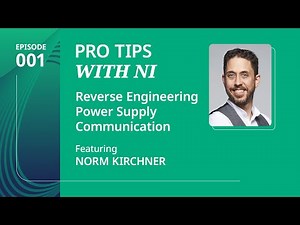 Reverse Engineering Serial Power Supply Comms 'With NI'