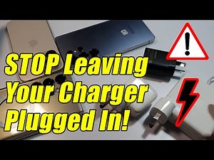 🔌 Is It Safe to Leave Chargers Plugged In?