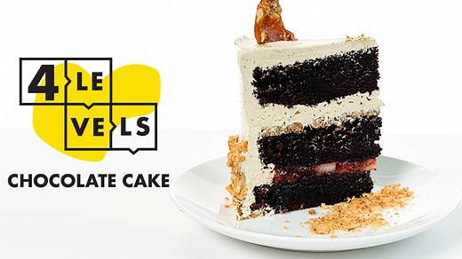 4 Levels of Chocolate Cake: Amateur to Food Scientist