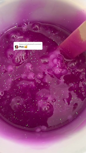 Reply to @dinathediva1 is this pink enough? #slime #satisfying #hardwax #waxmelts