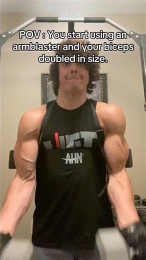 Once I started using this, my biceps doubled in size