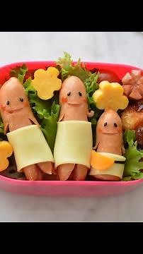 【プリマのおいしいレシピ】ソップリン＆チビップリンのお弁当