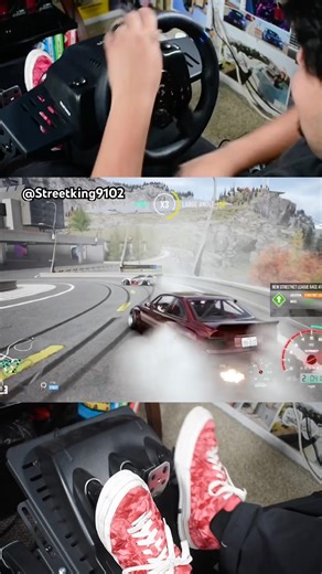 Learning how to Sim Drift on CarX Street with NO HANDBRAKE