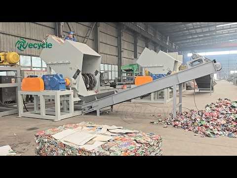 Bale Breaker Machine | Aluminum Can Unpacking Equipment