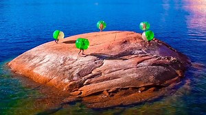 King of the Island with Zorb Balls