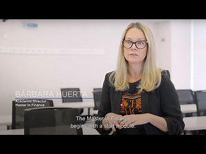 Master in Finance at IE University | Barbara Huerta