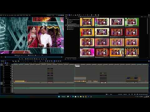 🎬 EDIUS Pro 11✨ AI Traditional Wedding Template 2026 🎥 4K Frame Design Vidhi Pack – Full Tutorial