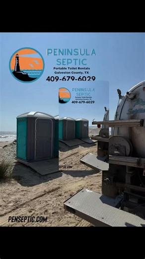 We’re your reliable, local provider on the peninsula for all your portable toilet needs. From special events to job sites, we offer a range of clean and convenient units. We also have handwashing stations. Give us a call or visit our website for more information! www.penseptic.com #portapotty #peninsulaseptic #crystalbeachtx | Peninsula Septic