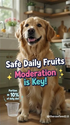 Safe Fruits Your Dog Can Eat Daily (With Portion Guide!) | @therafeed2.0