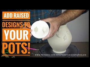 Pottery Decorating Demonstration: Make and Use Your Own Sprig Molds