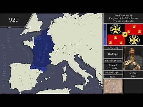 l'histoire de france en carte France's history on the map