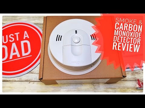 Review & How To Install Kidde Smoke & Carbon Monoxide Detector Battery Powered
