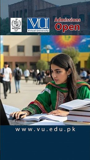 Admission Open | Virtual University of Pakistan