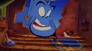 Watch 'Hello? Somebody's gonna be late for his own wedding! Hold on Genie, there's something I...' | Aladdin and the King of Thieves Clip
