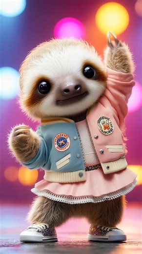 Dancing Slothie 💕 #kpop #kpopfyp #kpopdance #sloth #animal | sloth