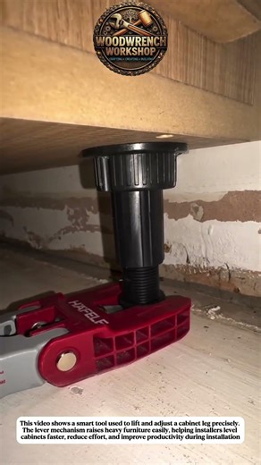 Smart Cabinet Leveling Tool Hack | Easy Furniture Installation Trick