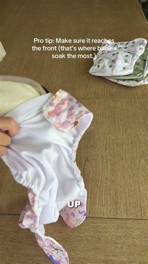 Quick and simple: here’s how to stuff a pocket diaper the right way