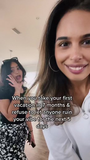 Stepmom and Stepdaughter Beach Vacation Vibes