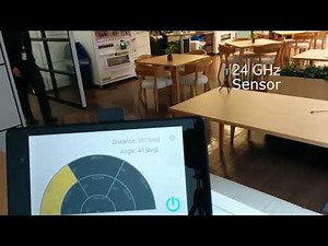 CMOS 24GHz Radar Sensor - Distance and Angle