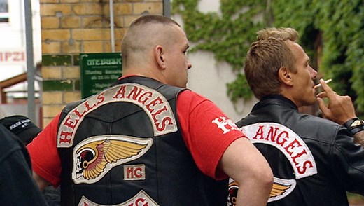 Die Hüpfburg der Hells Angels