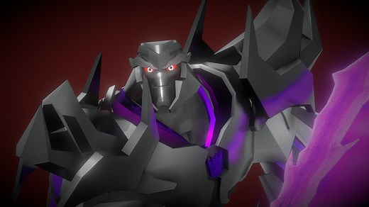 (RIGGED) Megatron (TRANSFORMERS: Prime) - Download Free 3D model by shamus (@consistent_models)