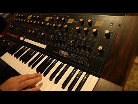 Yamaha CS-40M Patch Demo - High Quality